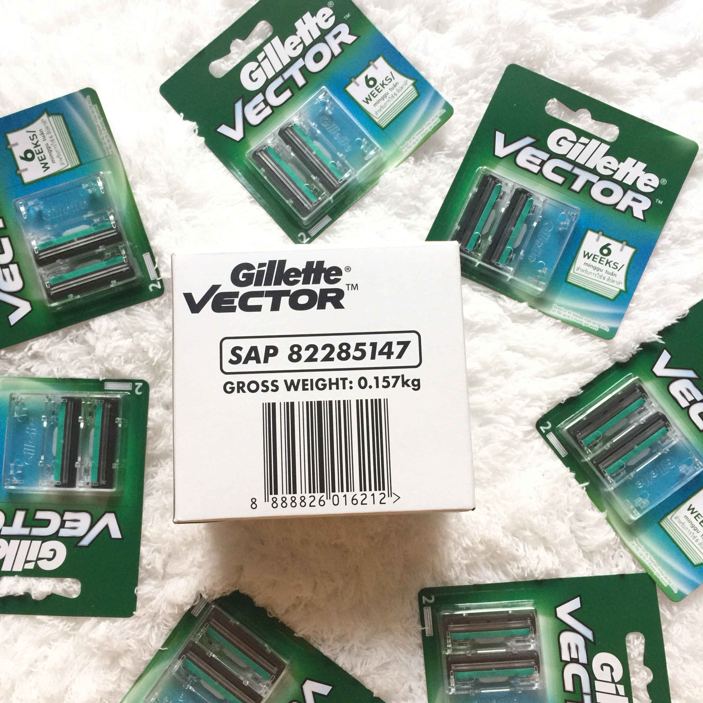 Lưỡi Dao Cạo Gillette Vector vỉ 2 cái