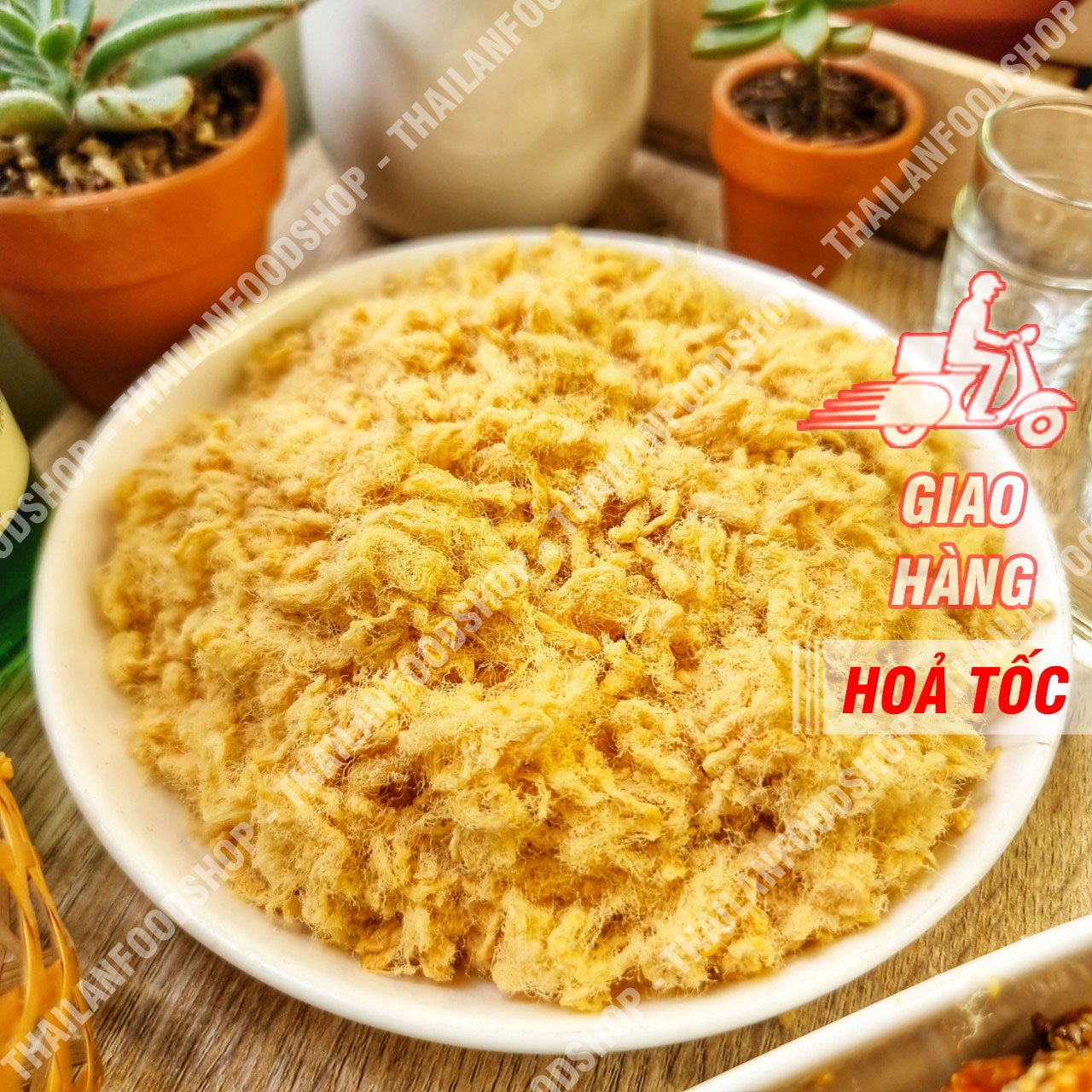 Chà Bông Heo Loại 1 Siêu Ngon - Lon 300gr