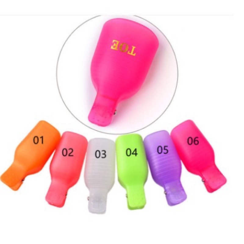 Vỉ kẹp móng chân để ủ phá Sơn g.el(vỉ 5 ngón)