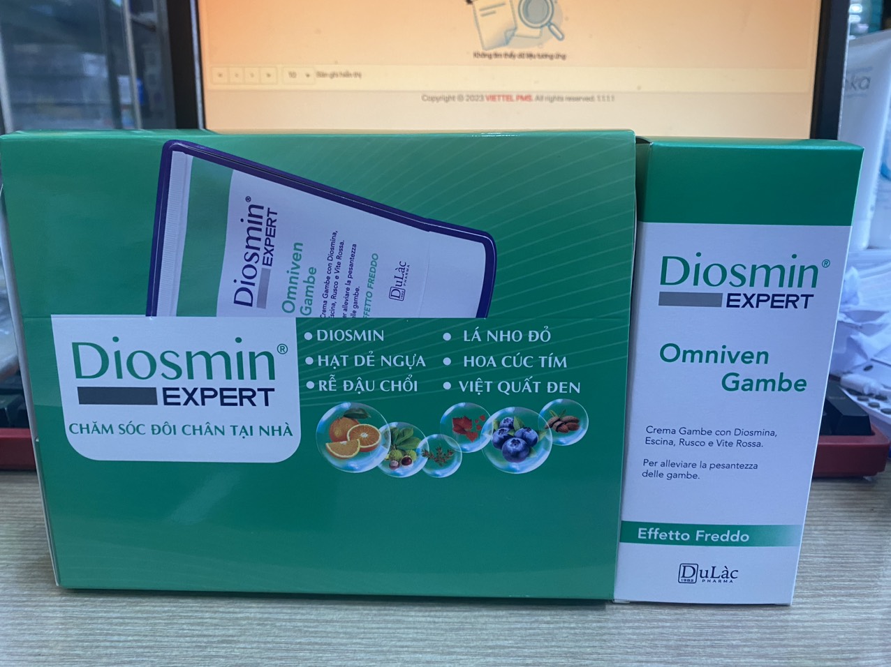 Kem bôi giãn tĩnh mạch diosmin expert