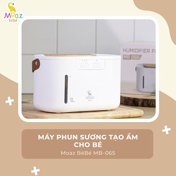 Máy phun sương tạo ẩm moaz bébé mb – 065