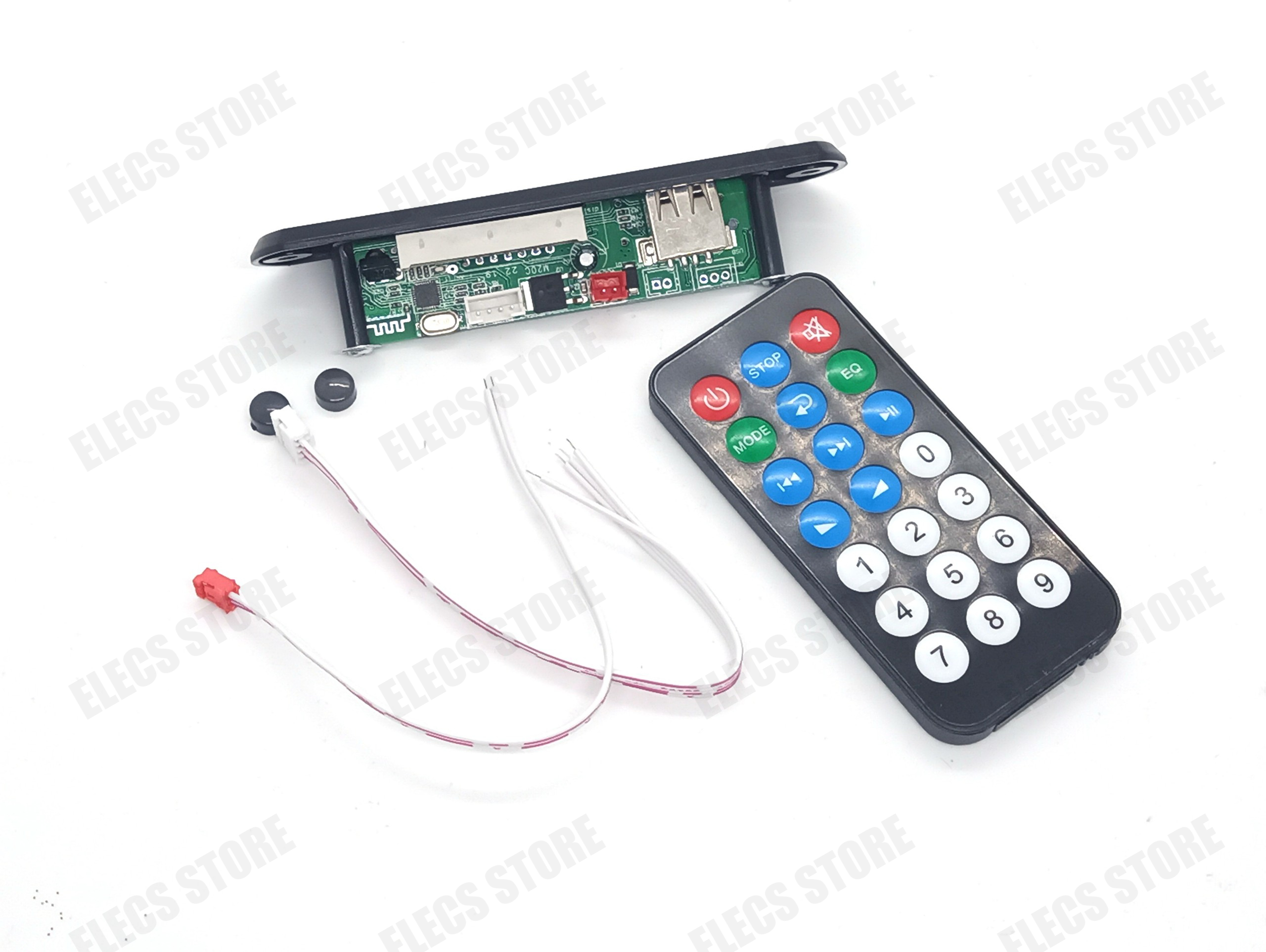 Mạch Bluetooth 5.0 hỗ trợ cổng USB/TF và FM Radio (1 Bộ)