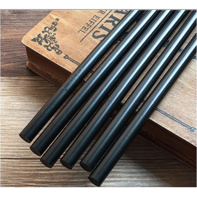 Keo nến đen và trắng 7mm*270mm.