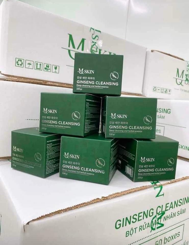 BỘT RỬA MẶT NHÂN SÂM MQ SKIN.