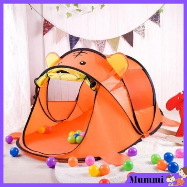 Lều bóng hình thú tự bung cho bé trai và bé gái chơi trong nhà. Lều ngủ trong nhà cho trẻ em, lều cắm trại MIMMI18
