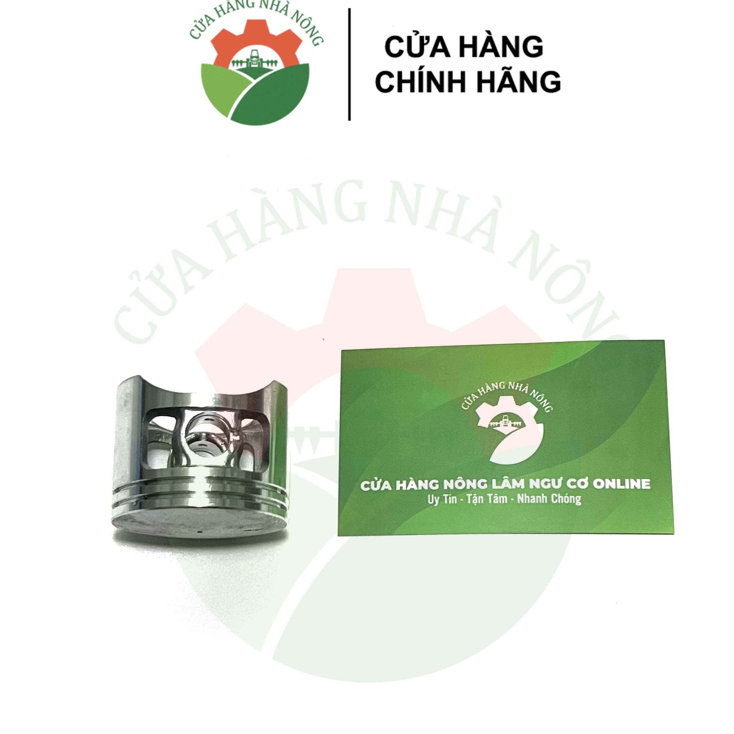 Piston bạc ắc phe INDIA máy cưa 5200 chất lượng tốt