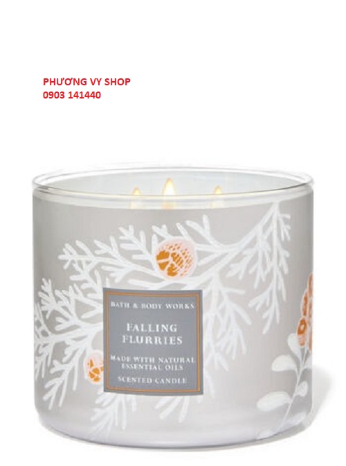 [NOEL 2021] Nến thơm 3 bấc Bath & Body Works nhiều mùi
