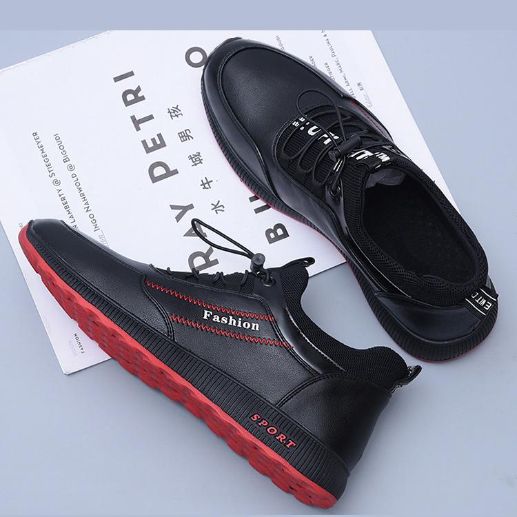Giày Nam Sneaker Phối Da Năng Động D2569