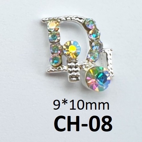 Charm thương hiệu 3D trang trí móng CH BYH008