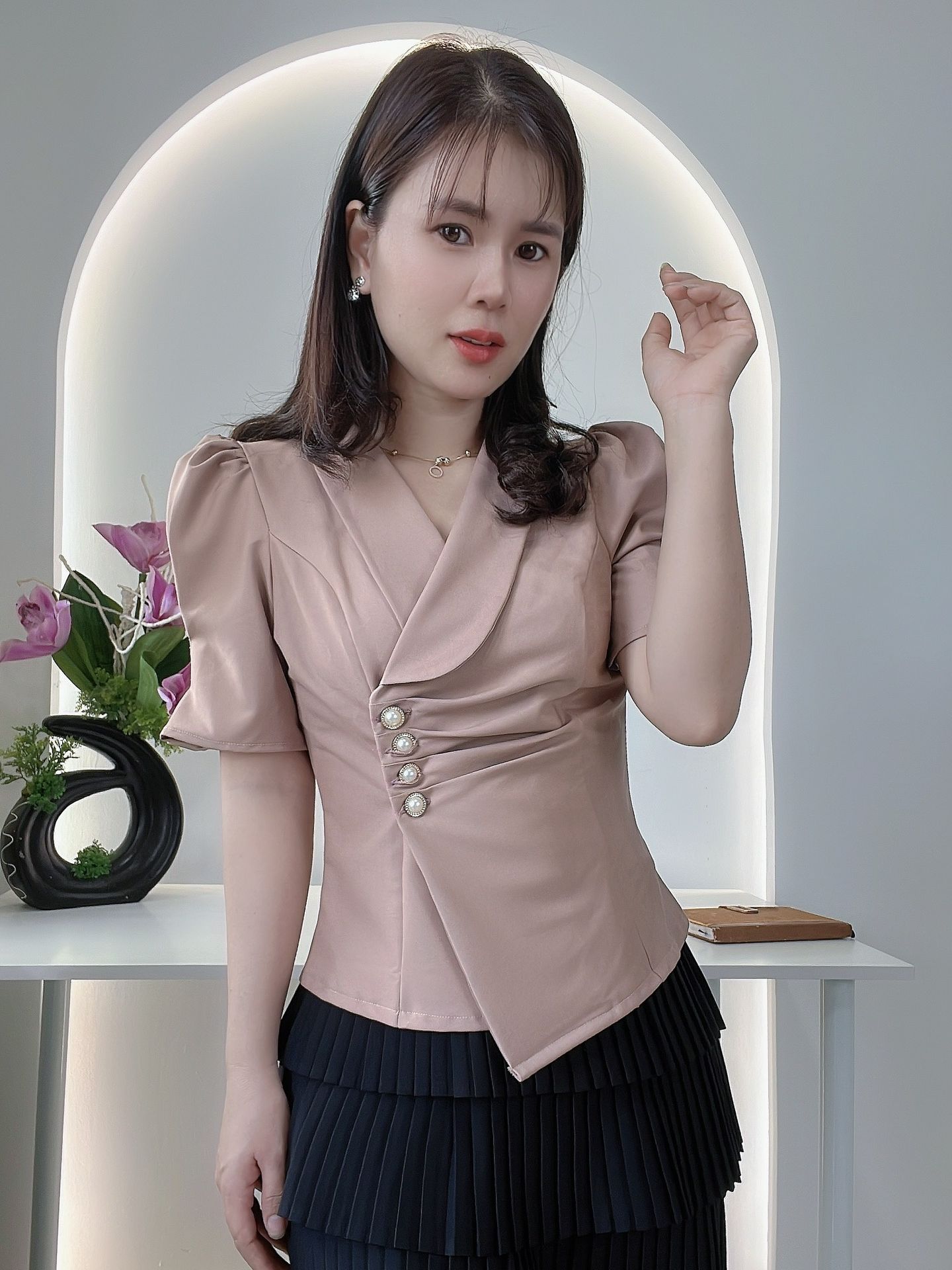 PLUM11- ÁO PLUM CÔNG SỞ SANG TRỌNG