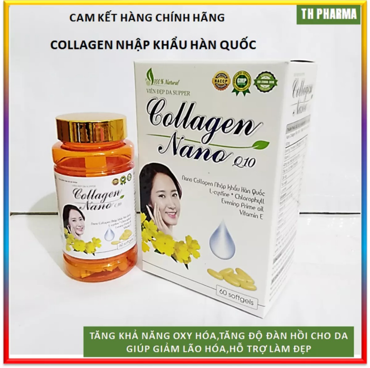 COLLAGEN NANO Q10 💘VIÊN UỐNG ĐẸP DA