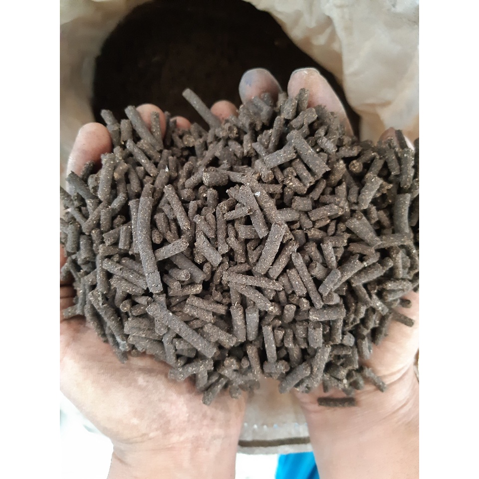Phân hữu cơ vi sinh Đạm cá: Dạng viên 1 kg