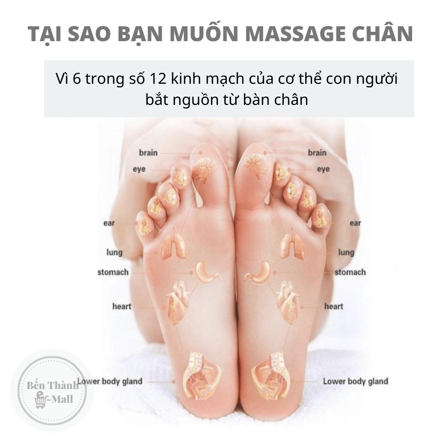 Dép massage bấm huyệt bàn chân [Giảm mệt mỏi căng thẳng]