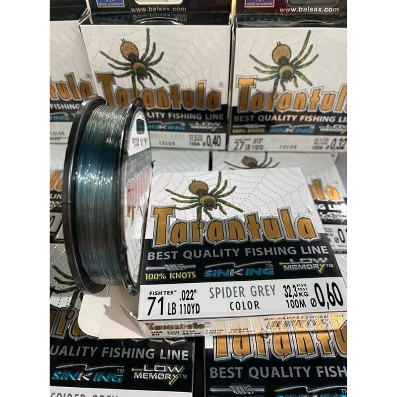 Dây cước câu cá con nhện tarantula 100m,cước câu cá tải cá lớn,chất lượng