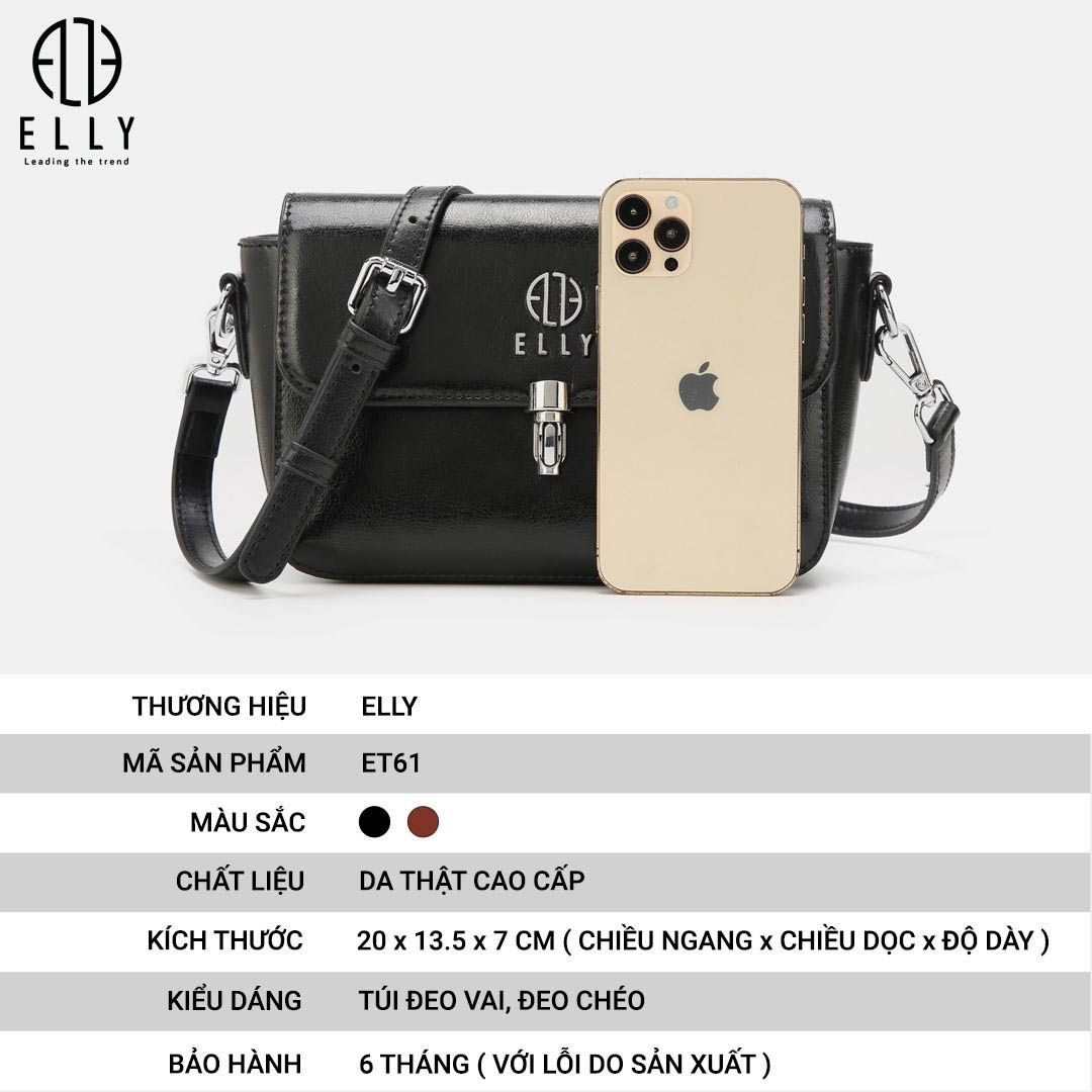 Túi xách nữ cao cấp da thật ELLY – ET61