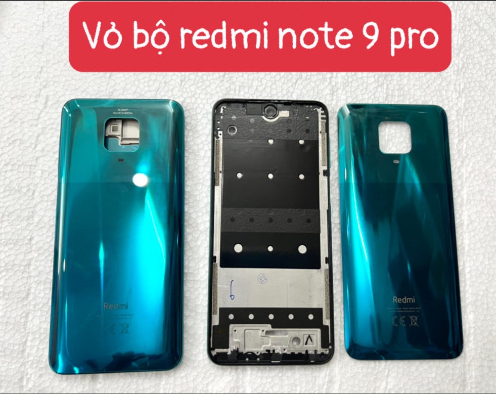 Vỏ bộ redmi note 9 pro