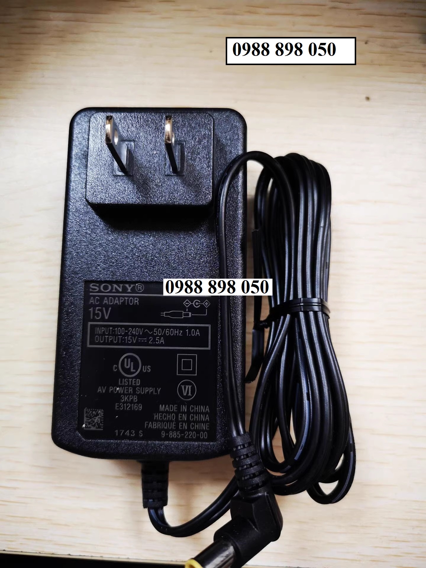 SẠC SONY 15V 2.5A