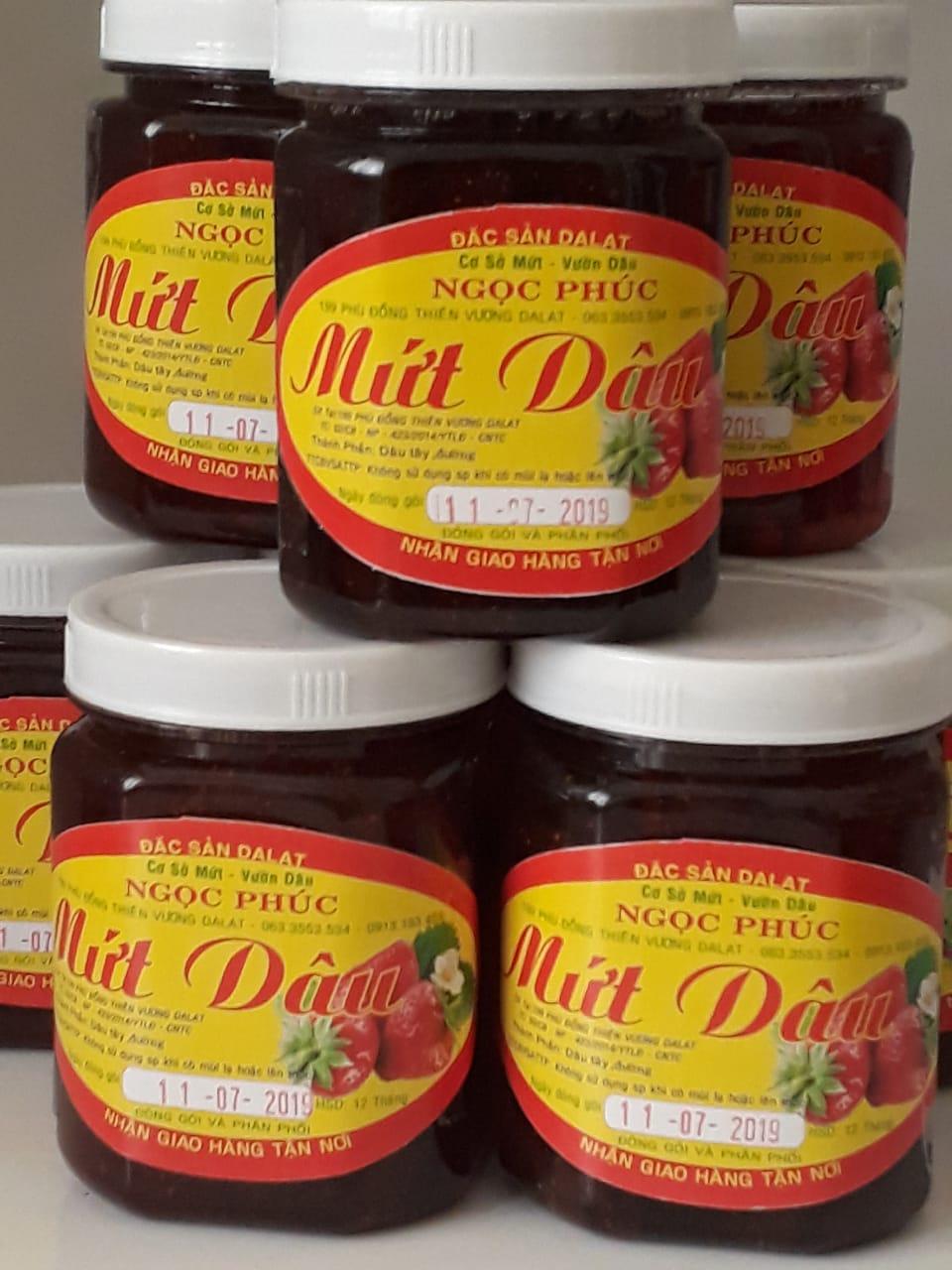[HCM]COMBO 2 HŨ MỨT DÂU TÂY- ĐẶC SẢN ĐÀ LẠT