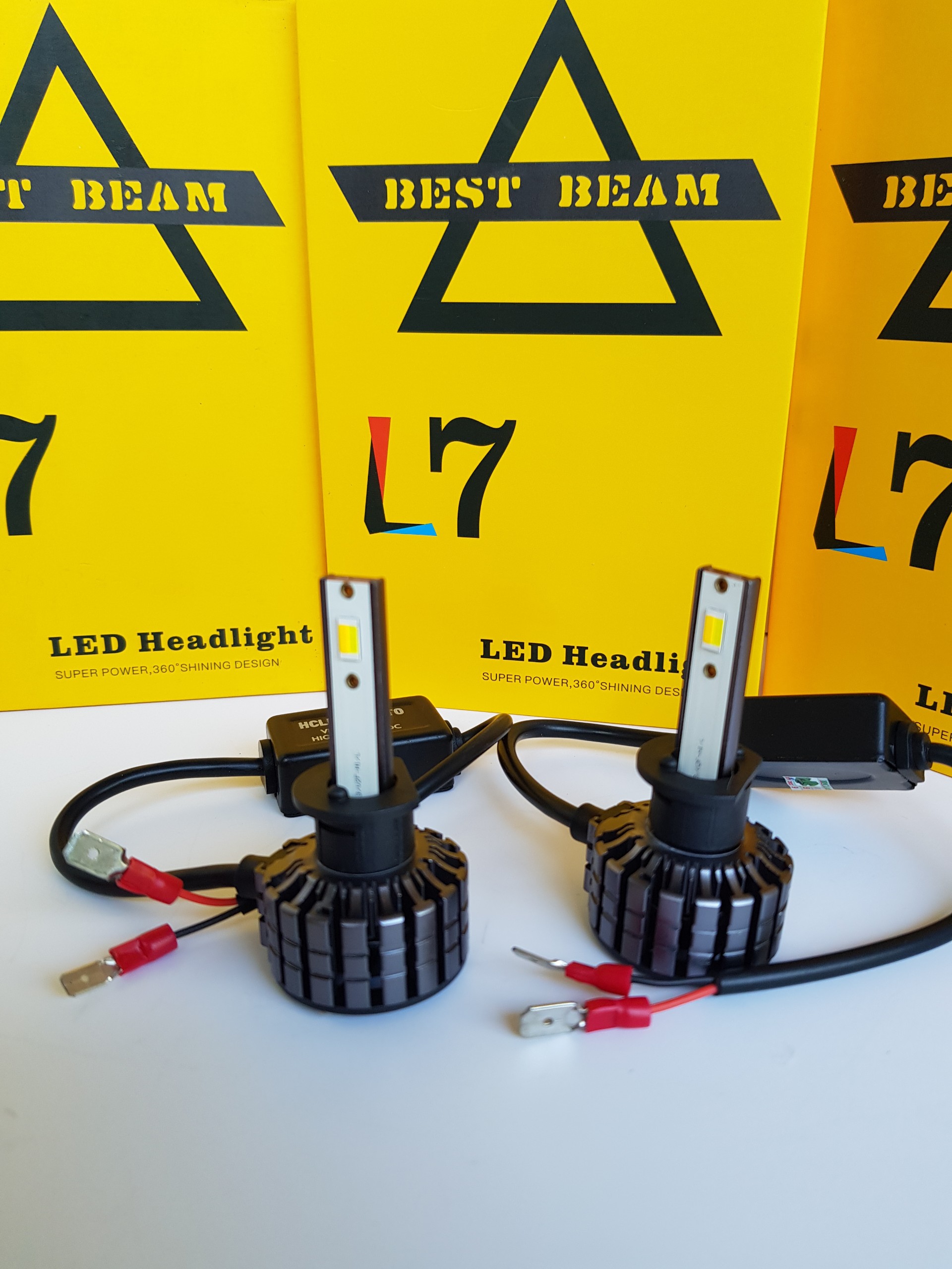 Led L7 . E7 . X7 3 màu CHÂN 9005.9006.9012 (hb3.hb4)
