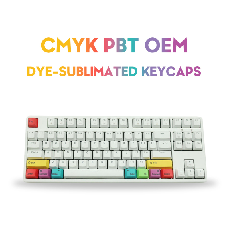 Bảng giá keyboard Mechanical Keyboard PBT Keycaps OEM Profile CMYK 10 Keys MAC WIN Layout Dye Sublimation For Cherry GK61 Anne Pro 2 SK61 PC Gamer Phong Vũ