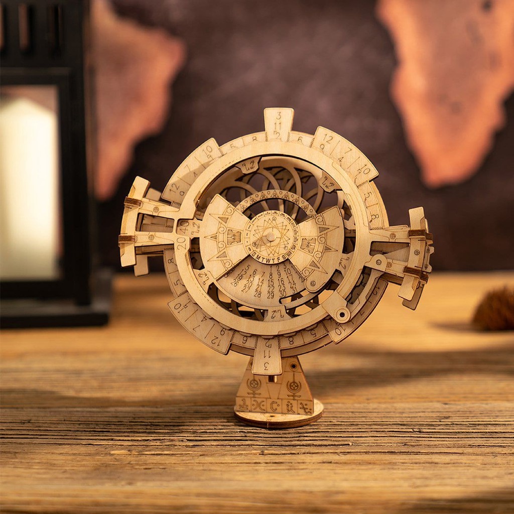 Mô Hình 3D Gỗ Robotime Lịch Vạn Niên (Perpetual Calendar) LK201