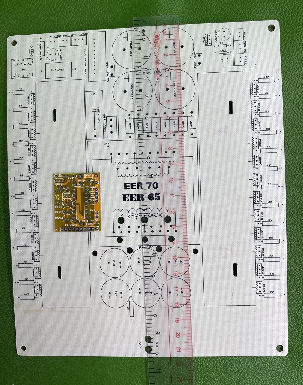 PCB MẠCH KÍCH ĐIỆN 24F NHỎ E70