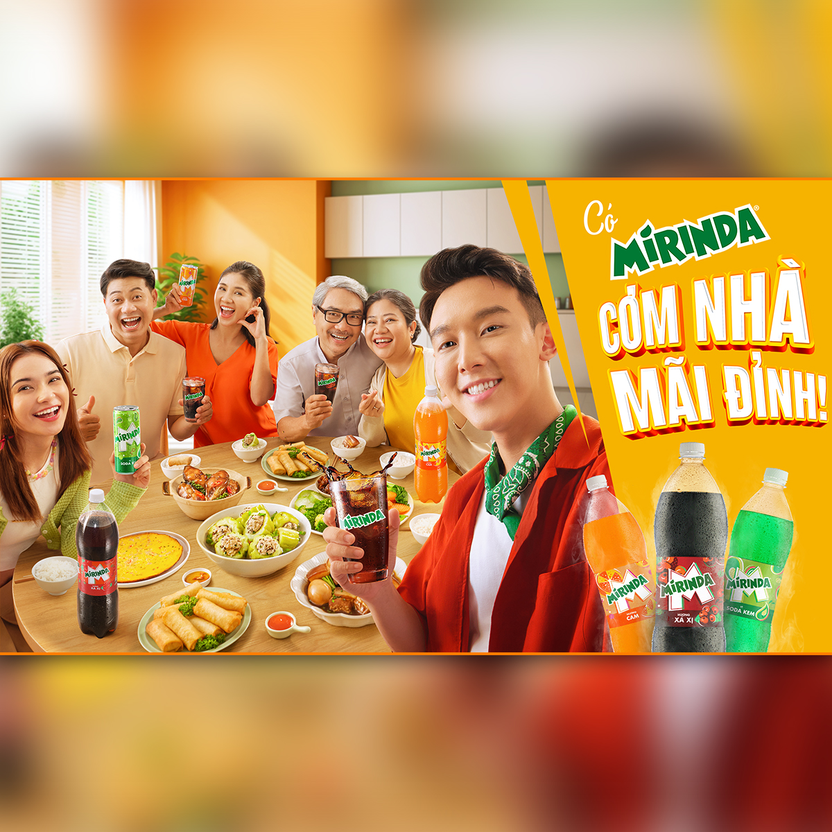 [SALE 15.7] Thùng 24 Chai Nước Giải Khát Mirinda Cam (390ml/chai)