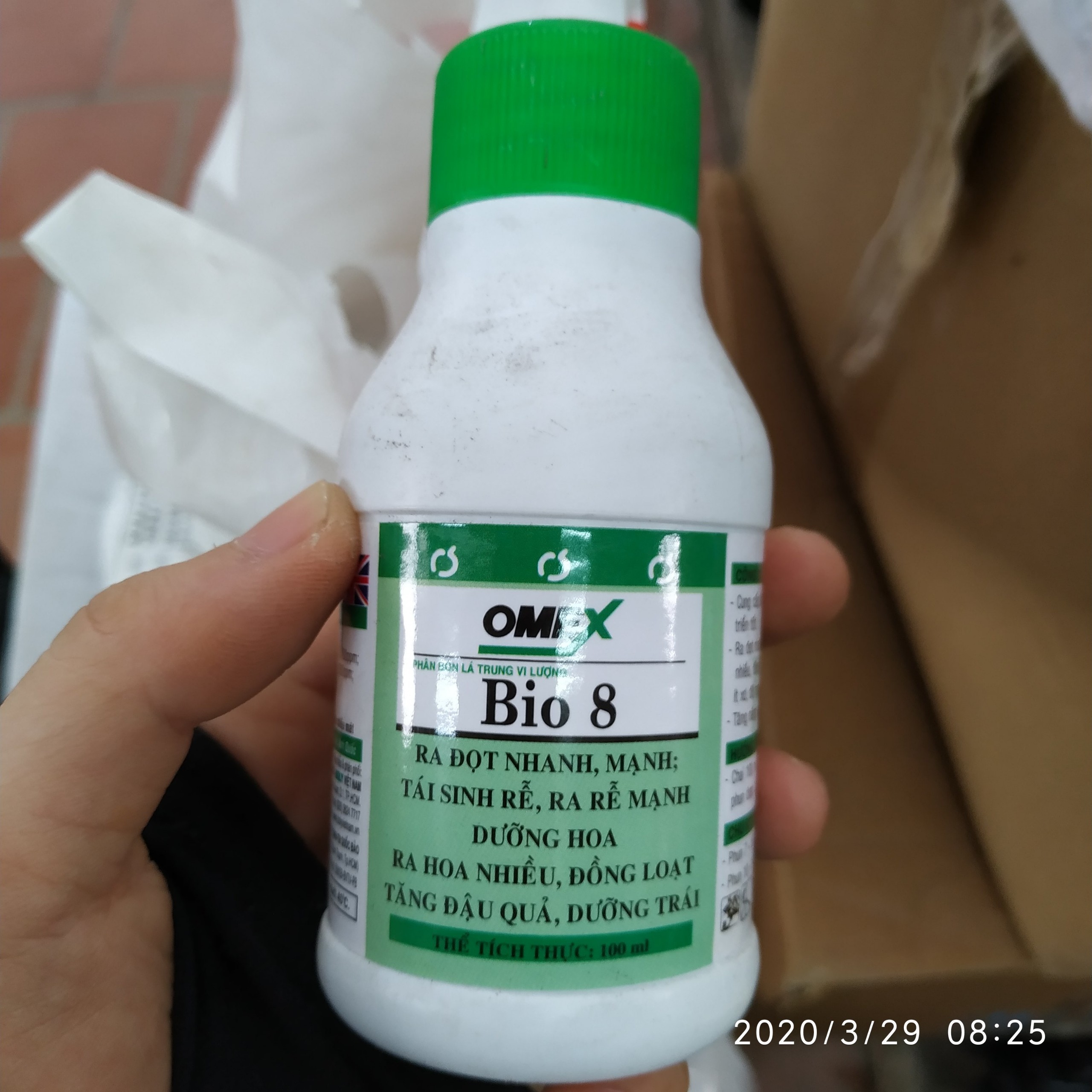 Phân bón lá trung vi lượng Bio8 100ml