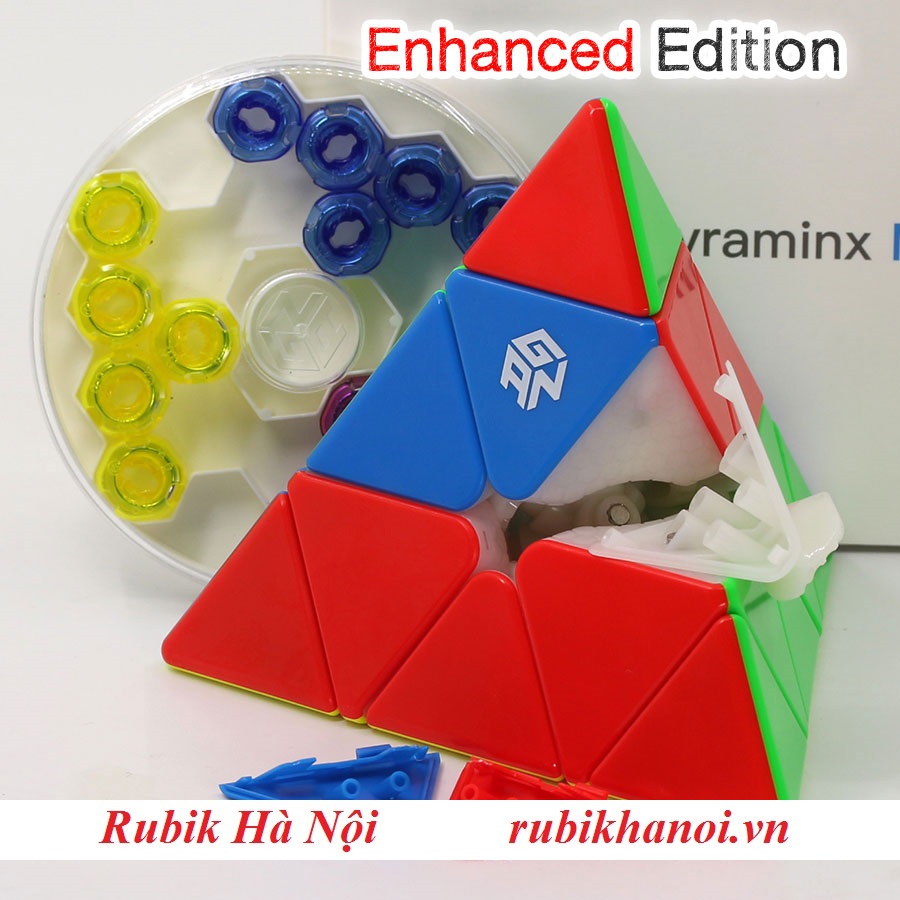 Rubik Gan Pyraminx M Có Nam Châm Định Vị Đa Hướng Cao Cấp
