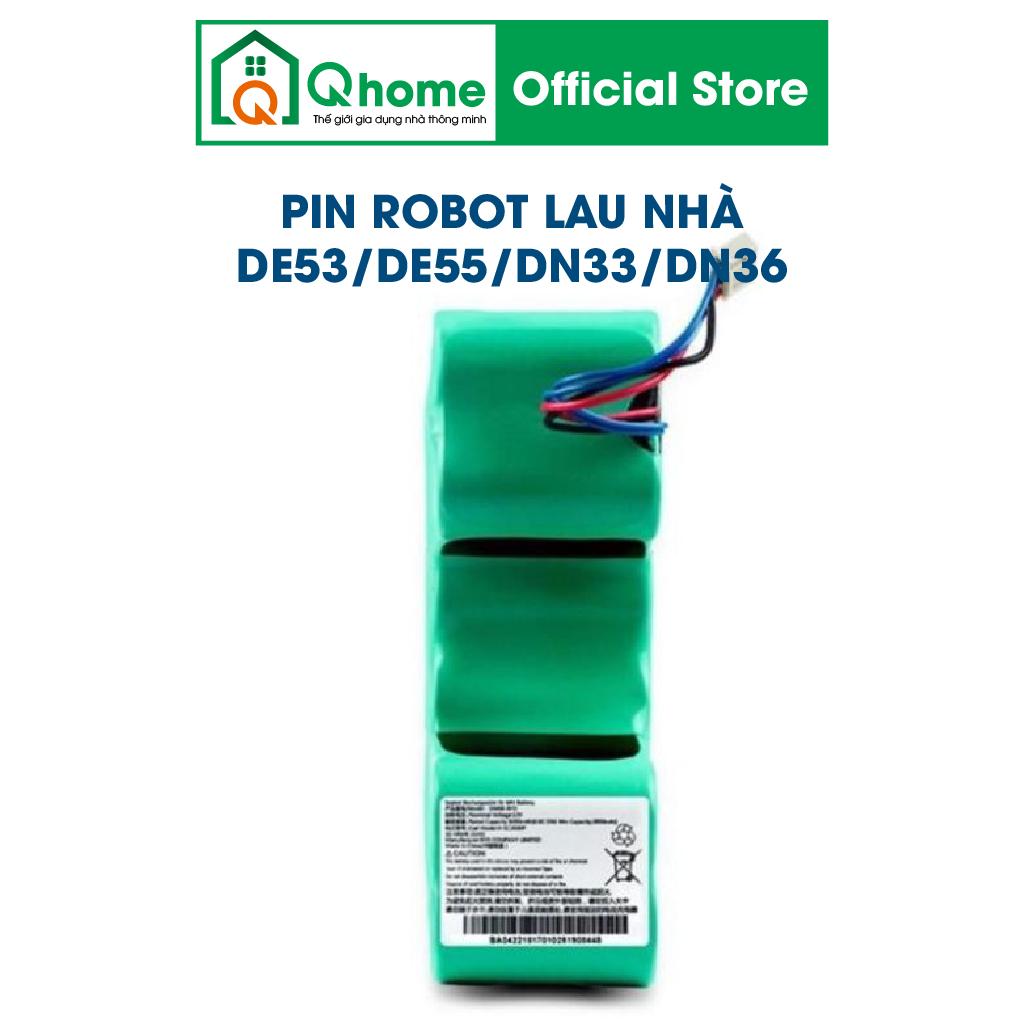 Pin robot lau nhà DE53/DE55/DN33/DN36