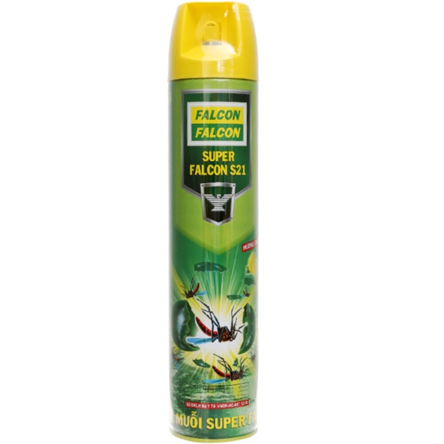 Bình xịt muỗi FALCON 660ml - Hương chanh