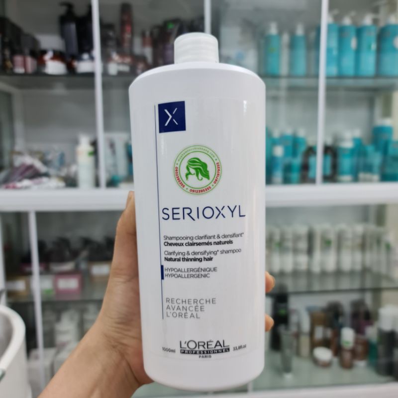 DẦU GỘI CHO TÓC THƯA MẢNH RỤNG L'OREAL SERIOXYL 500ml- 1500ml