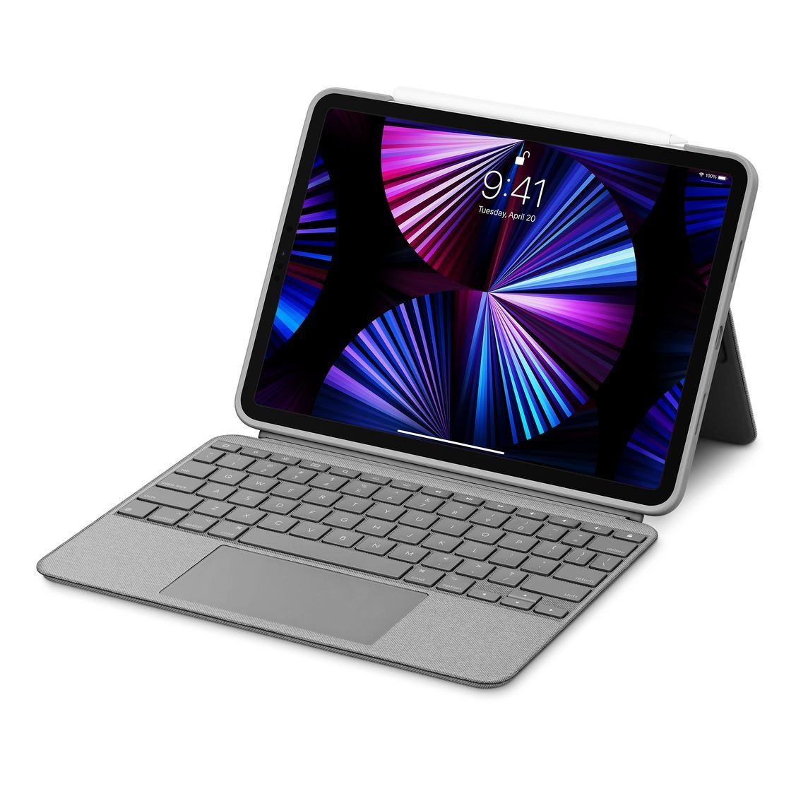 Bàn phím Logitech Combo Touch with Trackpad cho iPad Pro 12.9" M1(2021)