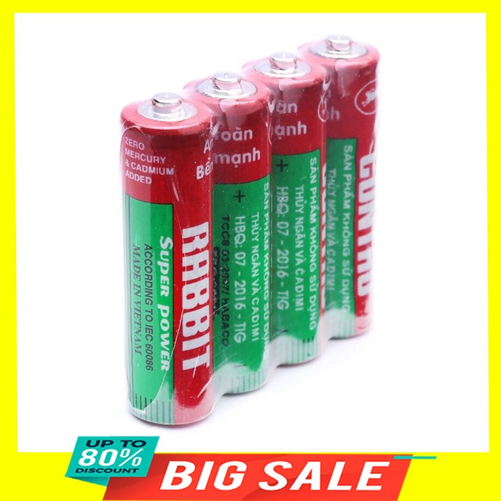 Combo 4 Viên Pin tiểu size AA