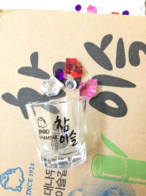 Cup glass Korean-cup Soju import-box 20 cups