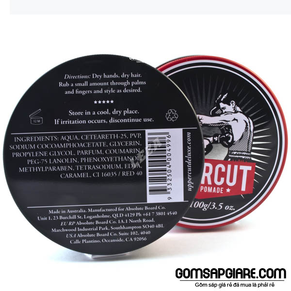Sáp vuốt tóc Uppercut Deluxe Pomade