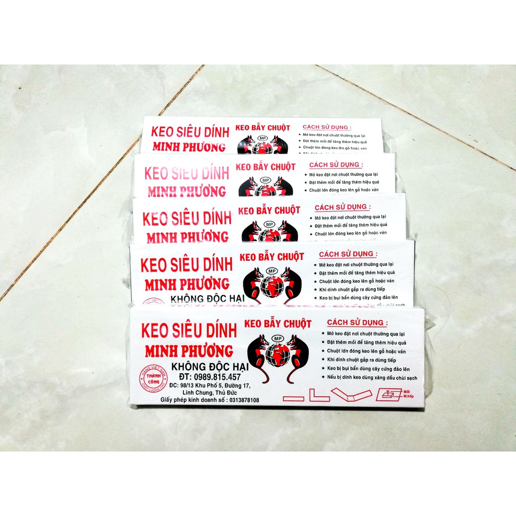 Keo Bẫy Chuột Minh Phương Siêu Dính