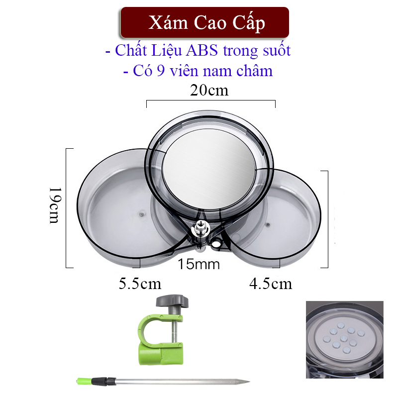 Khay đựng mồi câu đài,khay đựng mồi câu cá chuyên dụng - AA33