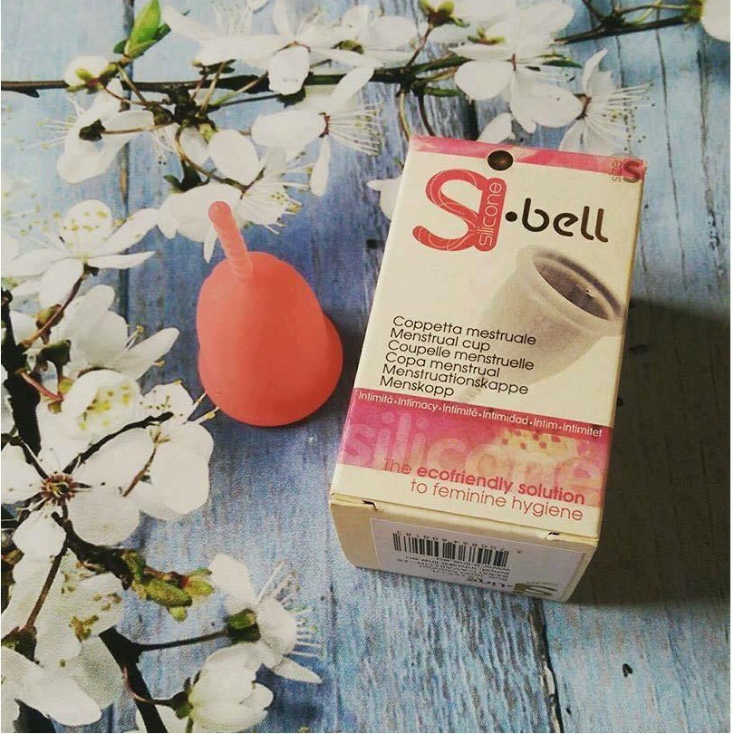 (SALE CHỈ MỘT NGÀY) Cốc Nguyệt San Sibell Size L ( Tặng Cốc tt+ Túi vải)