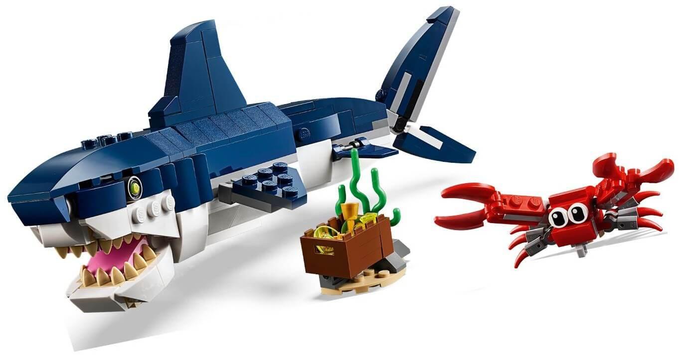 LEGO Creator 31088 - Xếp hình Cá Mập - Bạch Tuộc 3-trong-1 (LEGO 31088 Deep Sea Creatures)