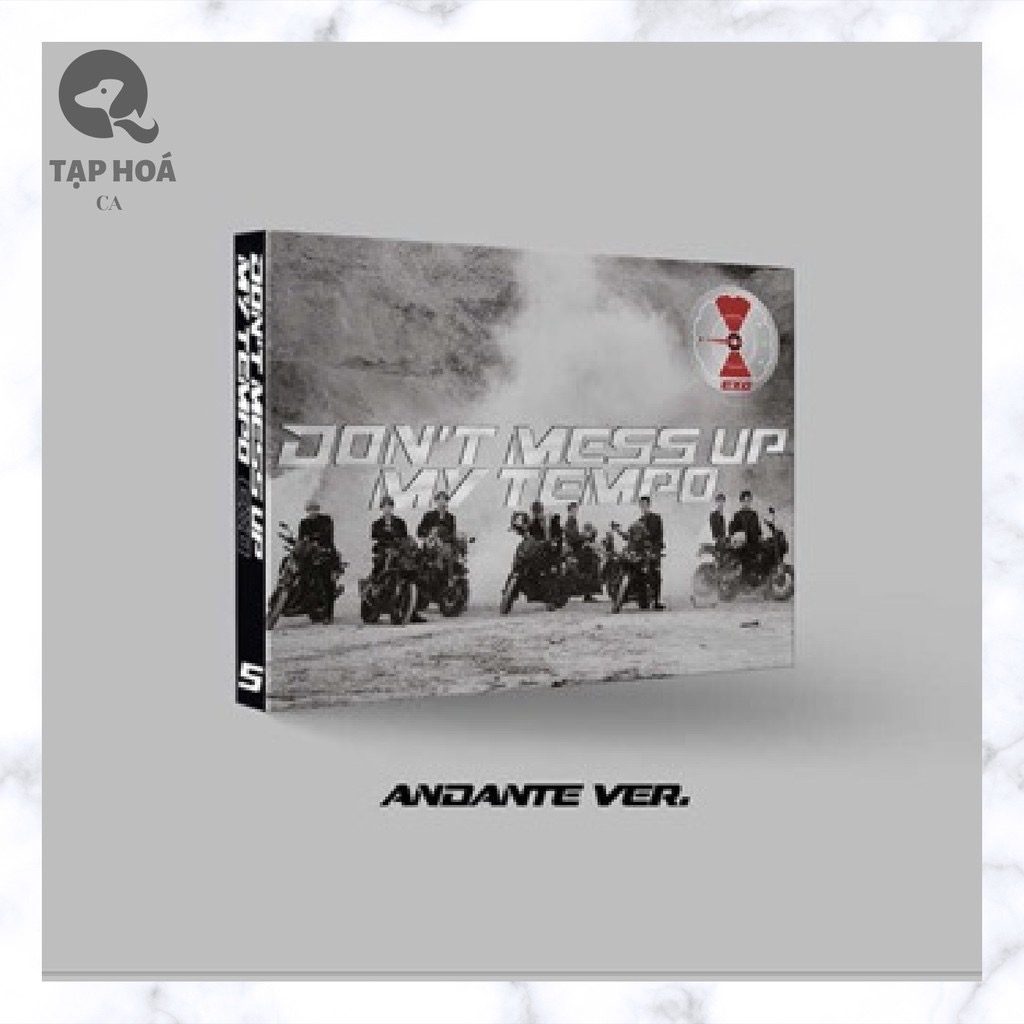 [THANH LÝ-UNSEAL KÈM CARD] Album EXO ‘Don’t Mess Up My Tempo’ 2 Version