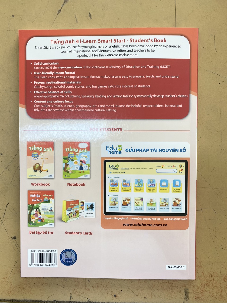 Tiếng Anh 4 I-learn Smart Start ( BH )