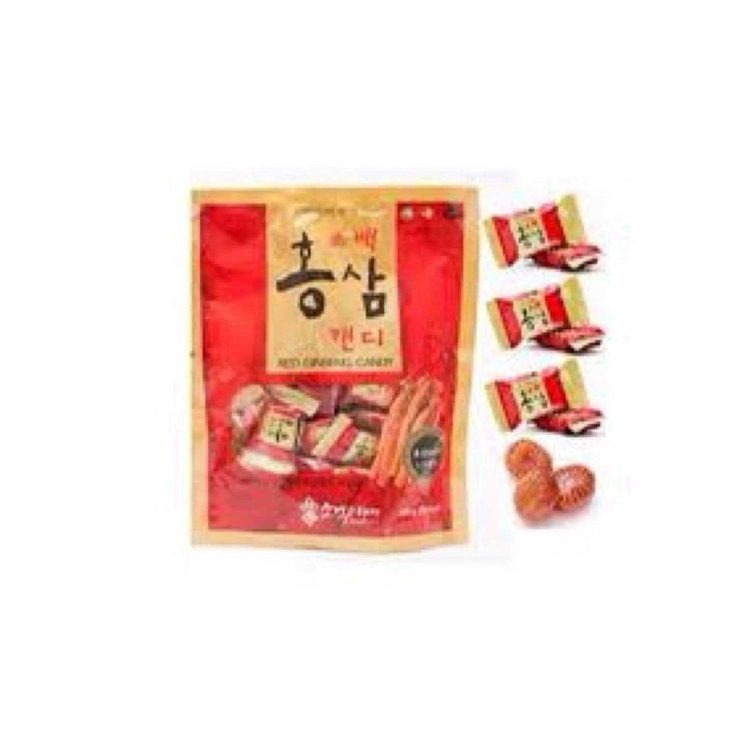(Date 5/2025) Kẹo Hồng Sâm SOBAEK Hàn Quốc gói 200g