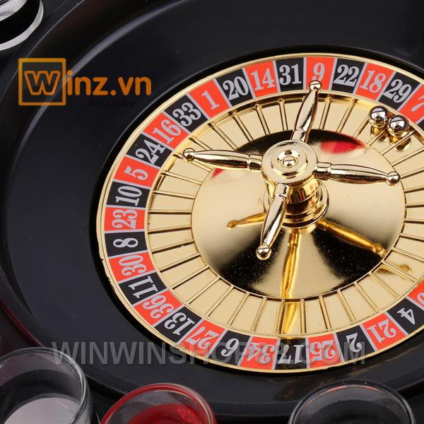 [HCM]Trò chơi Game Vòng quay may mắn (Drinking Roulette Set)