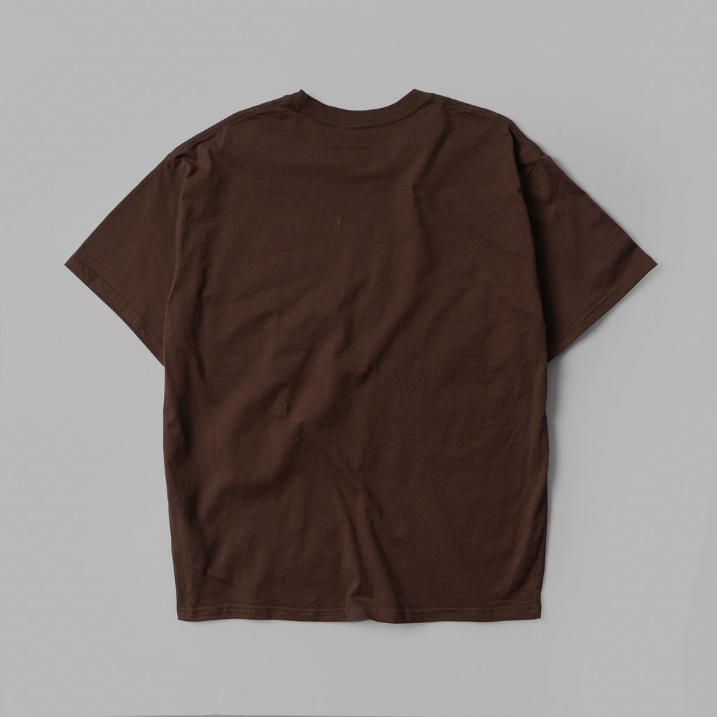 Áo Thun Trơn Gori Basic Tee - Nâu