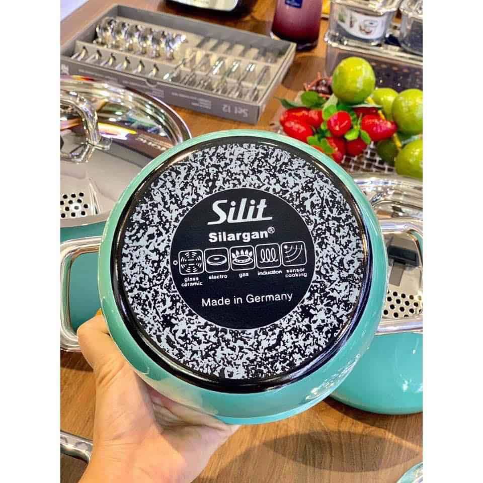Bộ nồi SILIT NATURE Green set 4 nồi