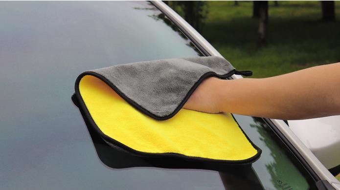 Khăn lau ô tô siêu thấm 2 mặt 30cm x 30cm