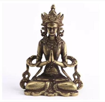 Tượng Đồng Nguyên Chất Phật Giáo Trung Quốc Đồng Nguyên Chất Bằng Đồng Thau Phật Thích Ca Đồ Trang Trí Hình Động Vật Trang Trí Bàn