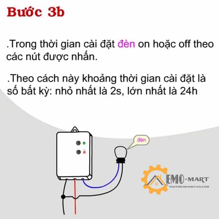 Công tắc hẹn giờ bật tắt luân phiên TM3C