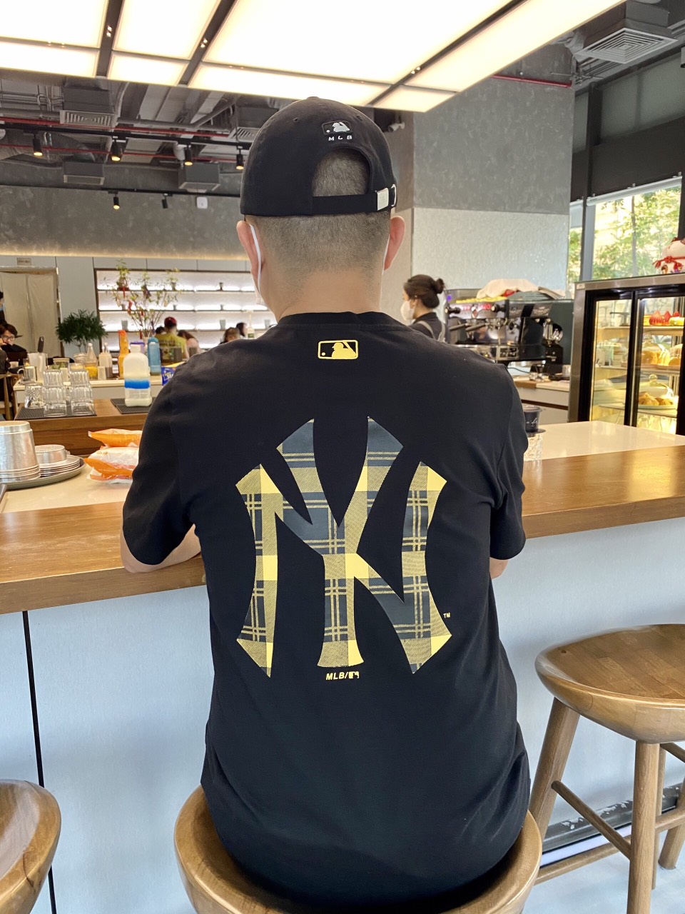[FREESHIP MAX] Áo thun MLB NY áo phông MLB NY dáng Unisex (JUSTINSHOP.VN)